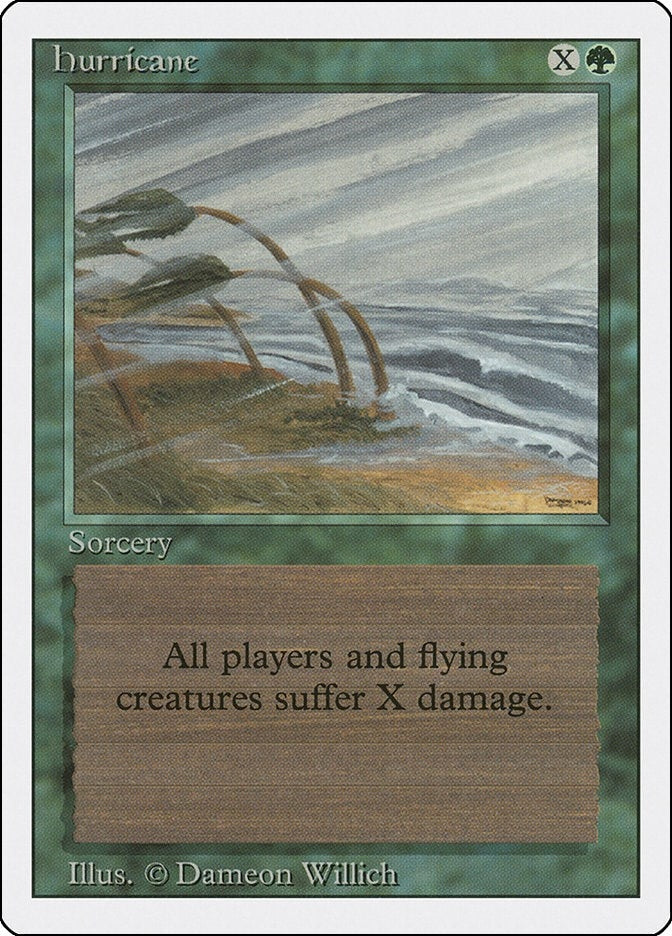 Hurricane [3ED] - MTG Single
