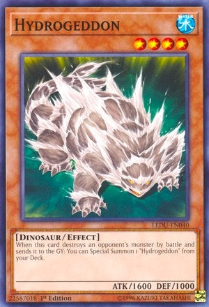 Hydrogeddon (40) (LEDU) - YuGiOh Single