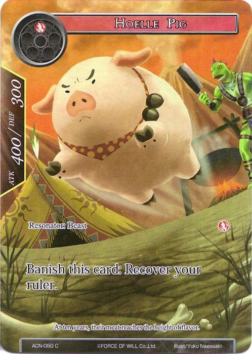 Hoelle Pig (Full Art) (50) [ACNS] - Force of Will Single