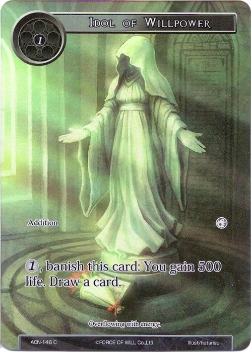 Idol of Willpower (Full Art) (146) [ACNS] - Force of Will Single