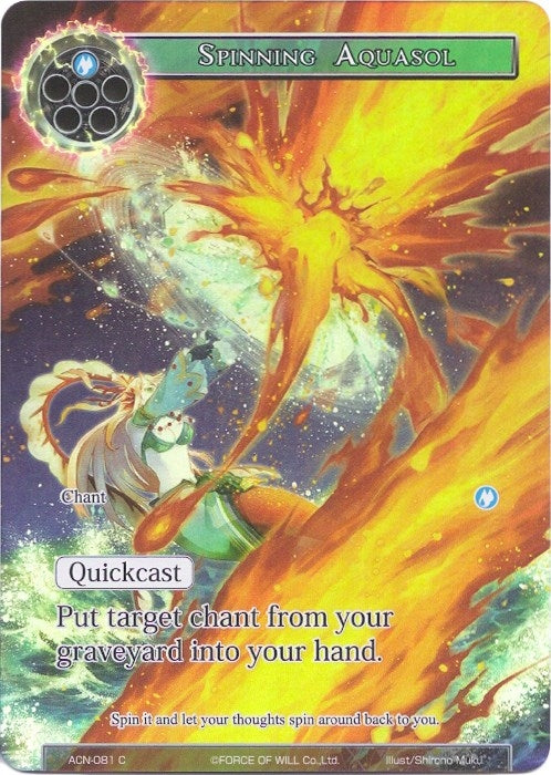 Spinning Aquasol (Full Art) (81) [ACNS] - Force of Will Single