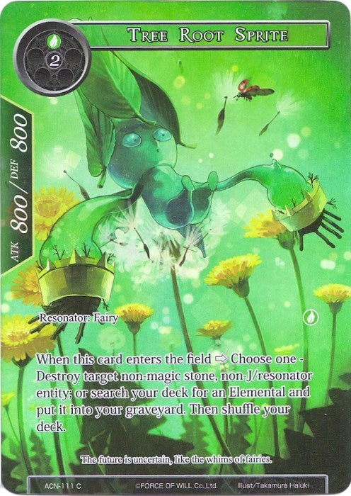 Tree Root Sprite (Full Art) (111) [ACNS] - Force of Will Single
