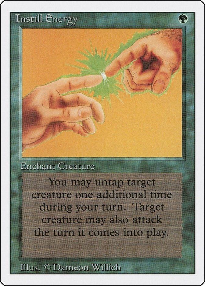 Instill Energy [3ED] - MTG Single