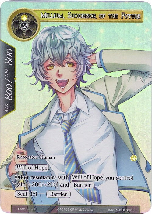 Millium Successor of the Future (Alternate Full Art) (8) [ACNS] - Force of Will Single