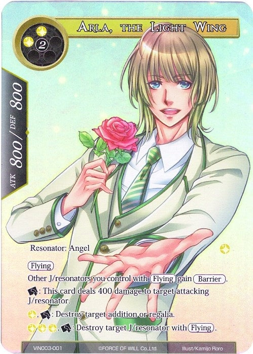 Arla the Light Wing (Alternate Full Art) (3001) [ACNS] - Force of Will Single