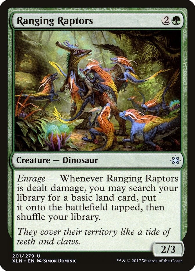 Ranging Raptors (201) [XLN] - MTG Single