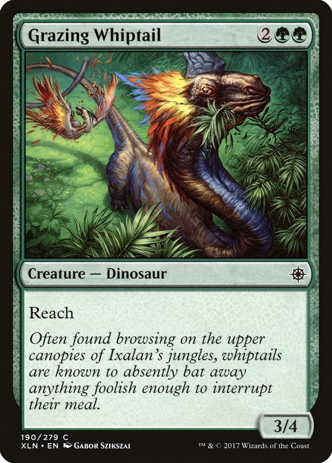 Grazing Whiptail (190) [XLN] - MTG Single