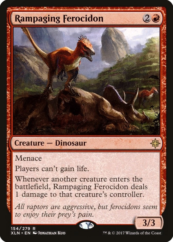 Rampaging Ferocidon (154) [XLN] - MTG Single