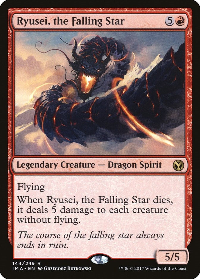 Ryusei the Falling Star (144) [IMA] - MTG Single