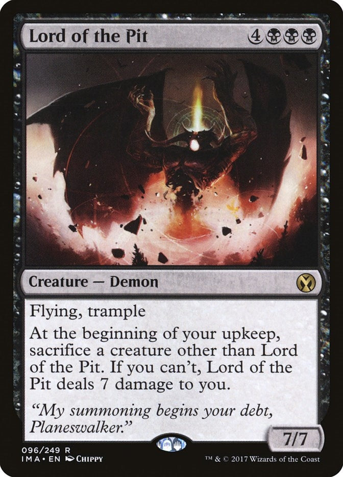 Lord of the Pit (96) [IMA] - MTG Single