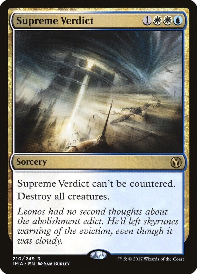 Supreme Verdict (210) [IMA] - MTG Single