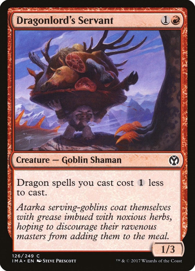 Dragonlord’s Servant (126) [IMA] - MTG Single