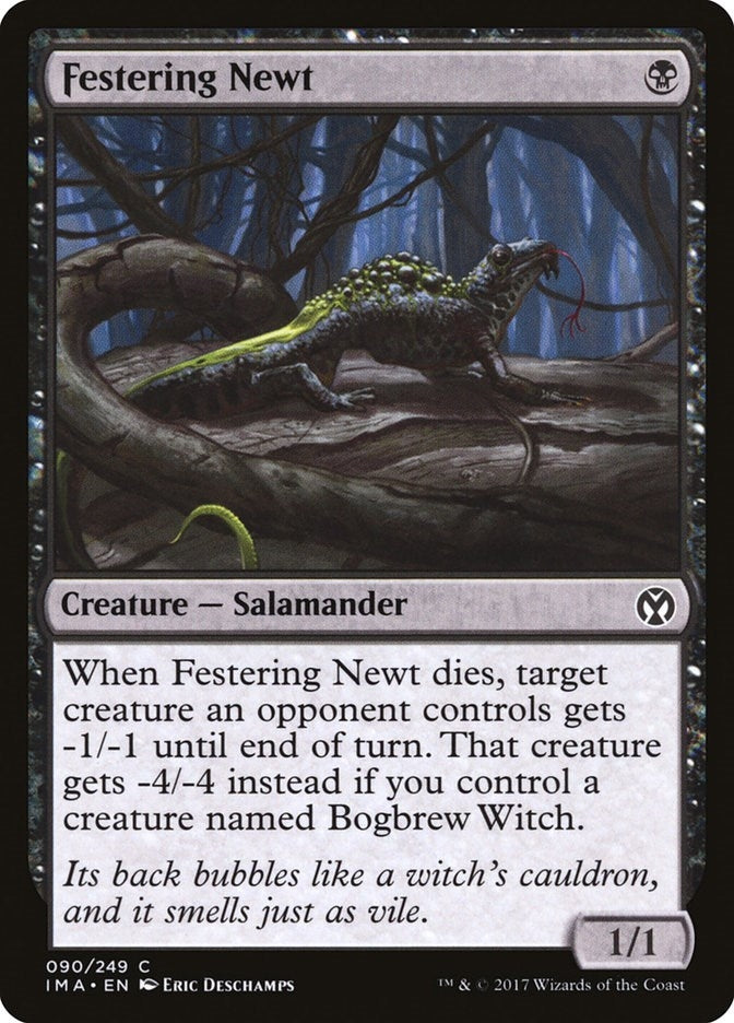 Festering Newt (90) [IMA] - MTG Single