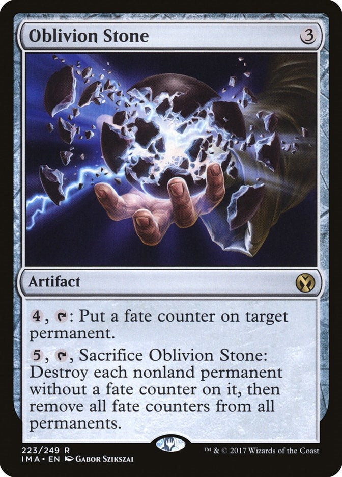 Oblivion Stone (223) [IMA] - MTG Single