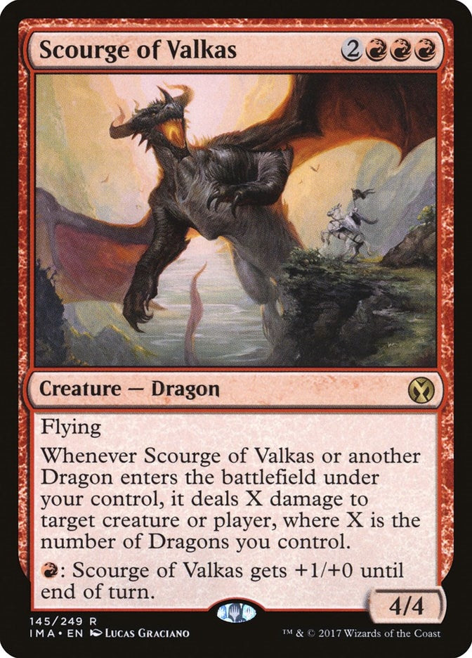 Scourge of Valkas (145) [IMA] - MTG Single