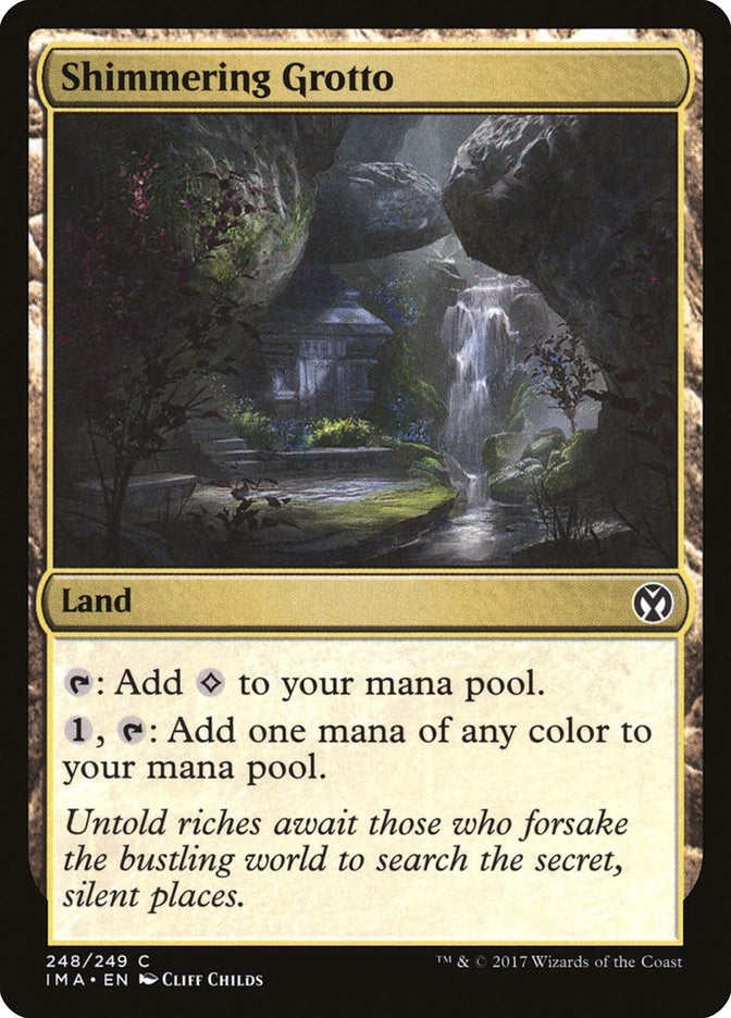 Shimmering Grotto (248) [IMA] - MTG Single