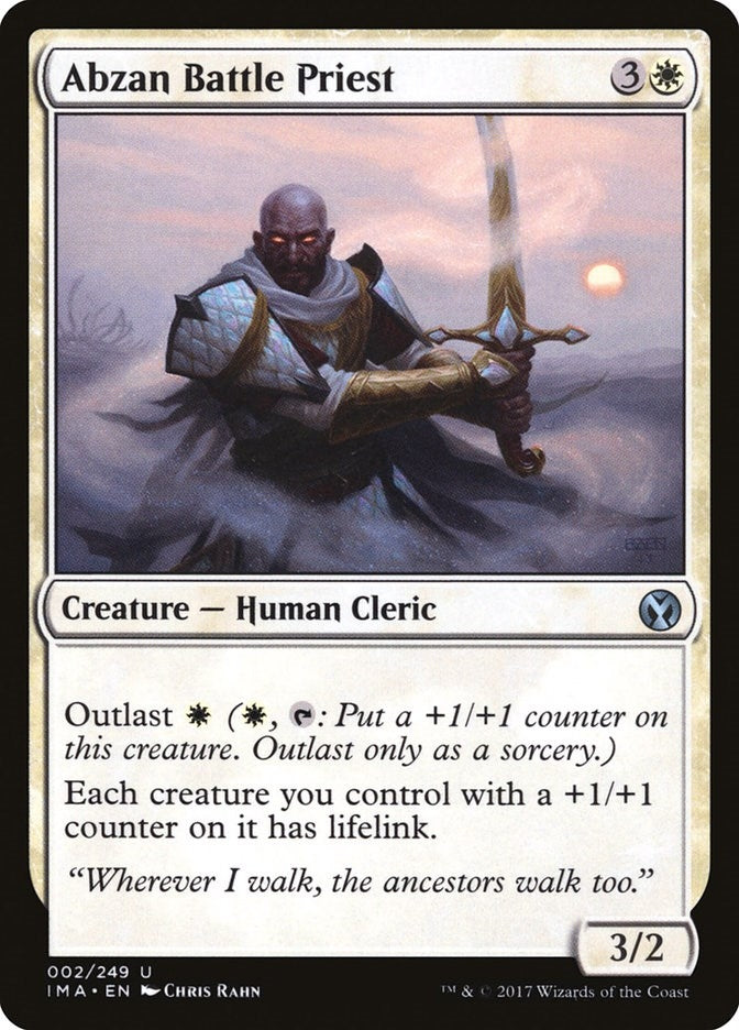 Abzan Battle Priest (2) [IMA] - MTG Single
