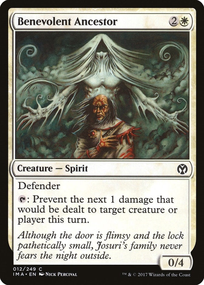 Benevolent Ancestor (12) [IMA] - MTG Single