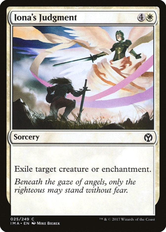 Iona’s Judgment (25) [IMA] - MTG Single