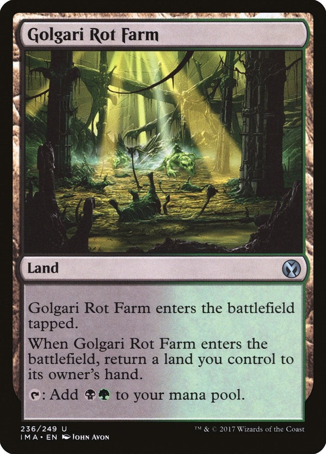 Golgari Rot Farm (236) [IMA] - MTG Single