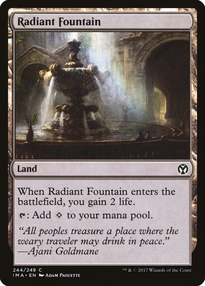 Radiant Fountain (244) [IMA] - MTG Single