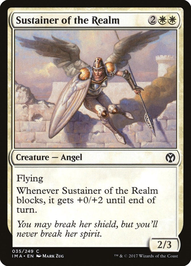 Sustainer of the Realm (35) [IMA] - MTG Single