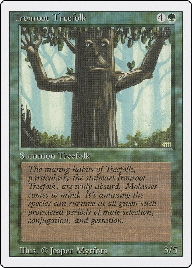 Ironroot Treefolk [3ED] - MTG Single