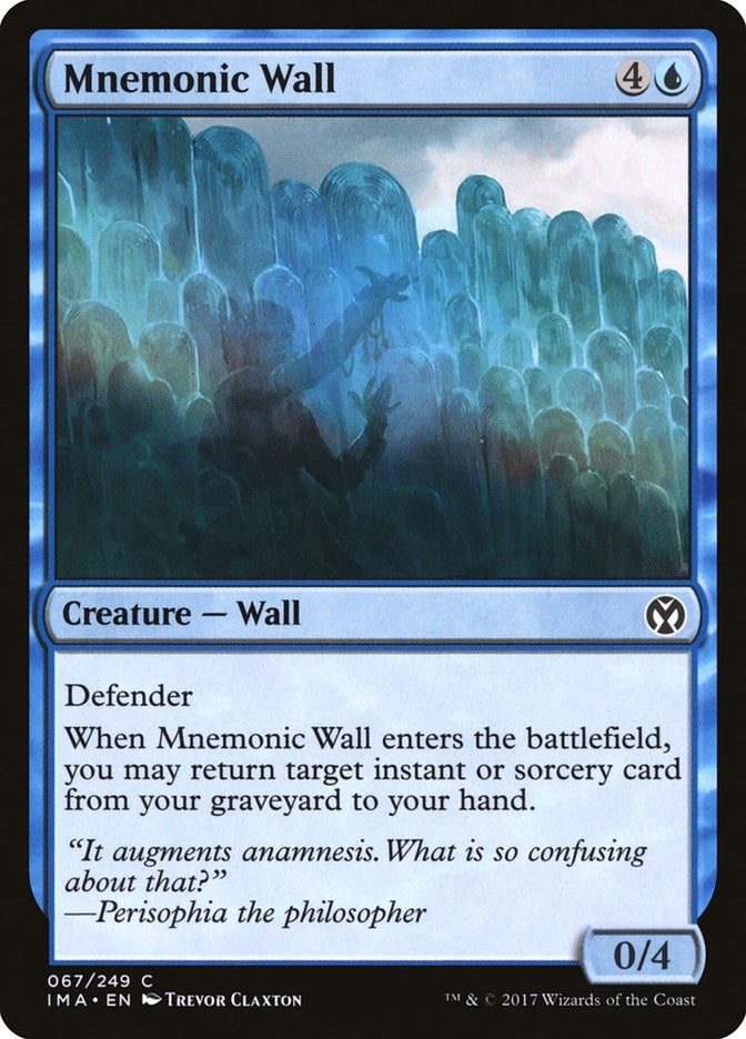 Mnemonic Wall (67) [IMA] - MTG Single