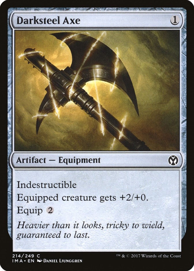 Darksteel Axe (214) [IMA] - MTG Single