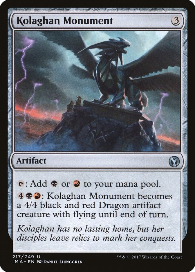Kolaghan Monument (217) [IMA] - MTG Single