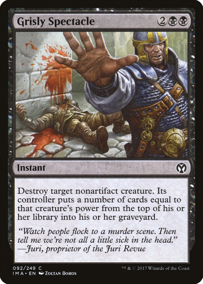 Grisly Spectacle (92) [IMA] - MTG Single