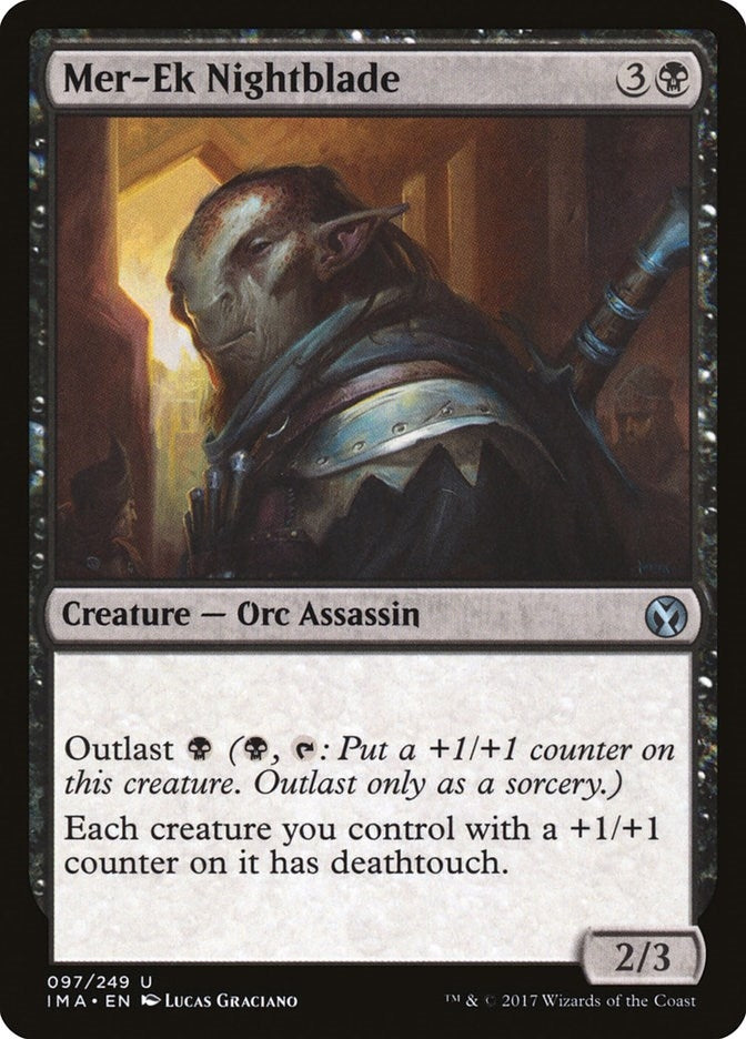 Mer-Ek Nightblade (97) [IMA] - MTG Single