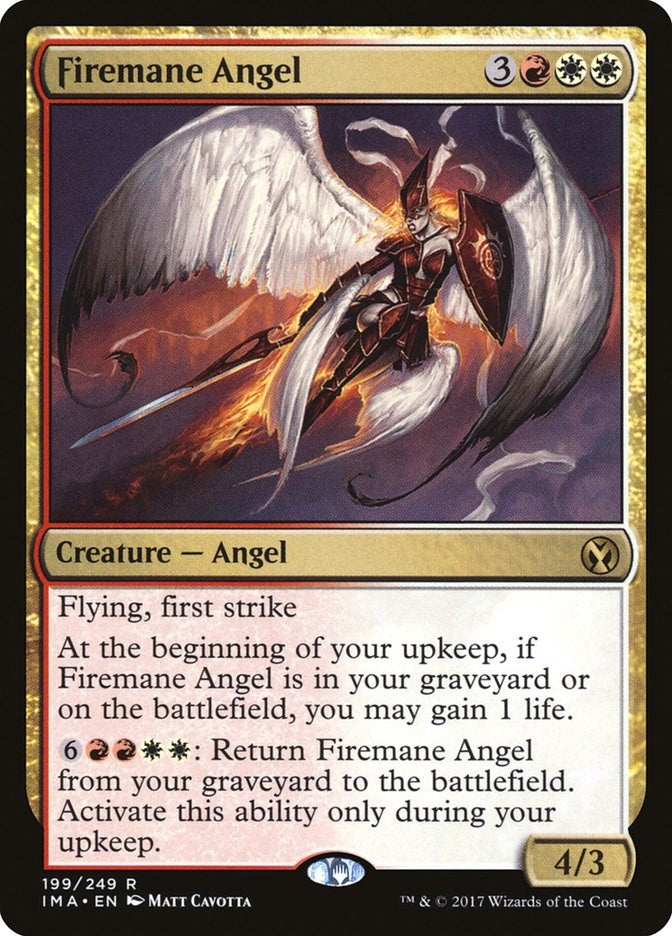 Firemane Angel (199) [IMA] - MTG Single