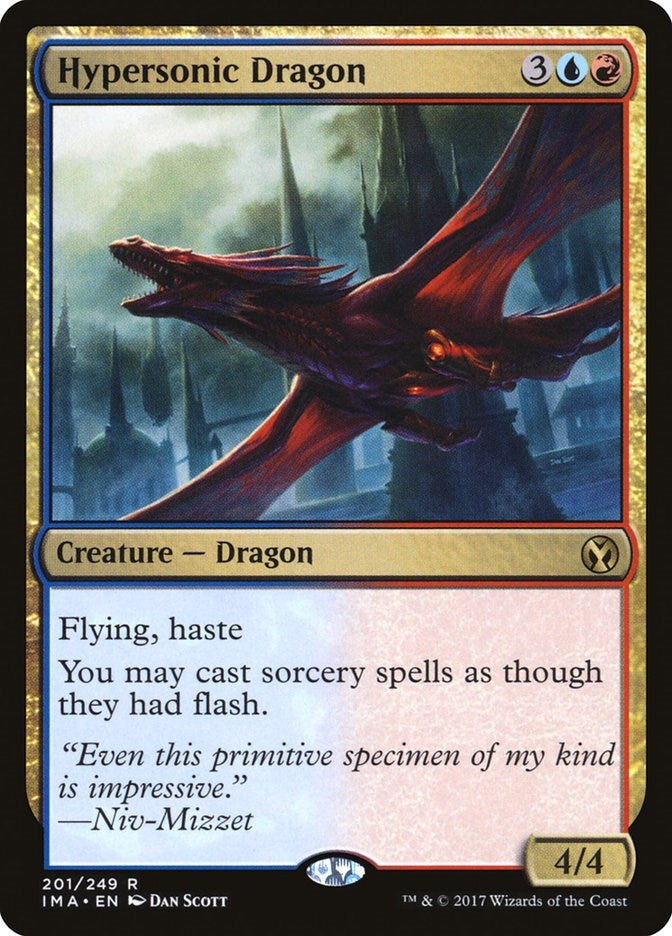 Hypersonic Dragon (201) [IMA] - MTG Single