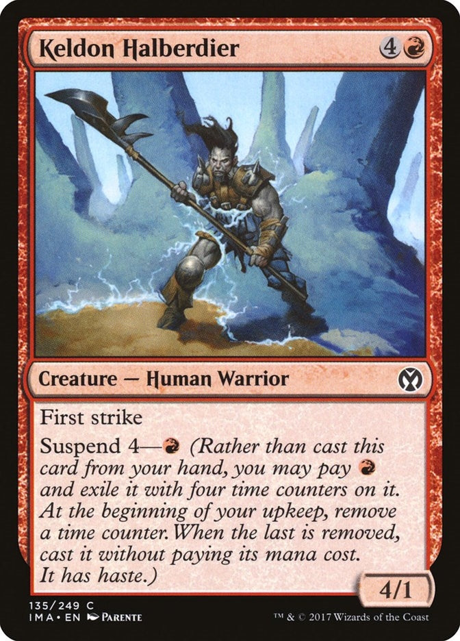 Keldon Halberdier (135) [IMA] - MTG Single