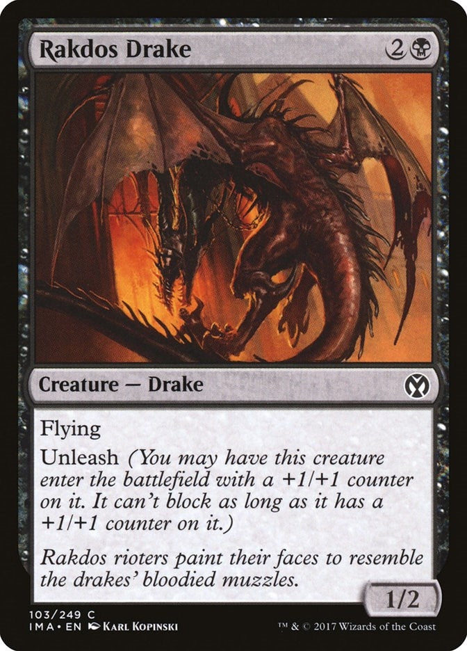 Rakdos Drake (103) [IMA] - MTG Single