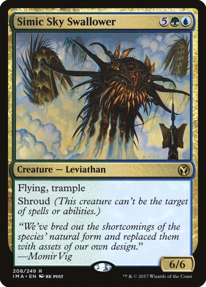 Simic Sky Swallower (208) [IMA] - MTG Single