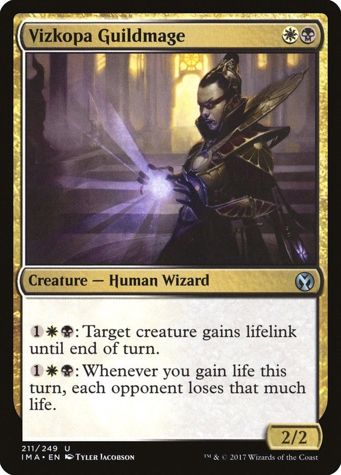 Vizkopa Guildmage (211) [IMA] - MTG Single