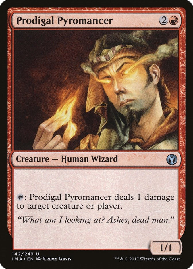 Prodigal Pyromancer (142) [IMA] - MTG Single