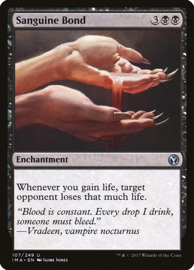 Sanguine Bond (107) [IMA] - MTG Single