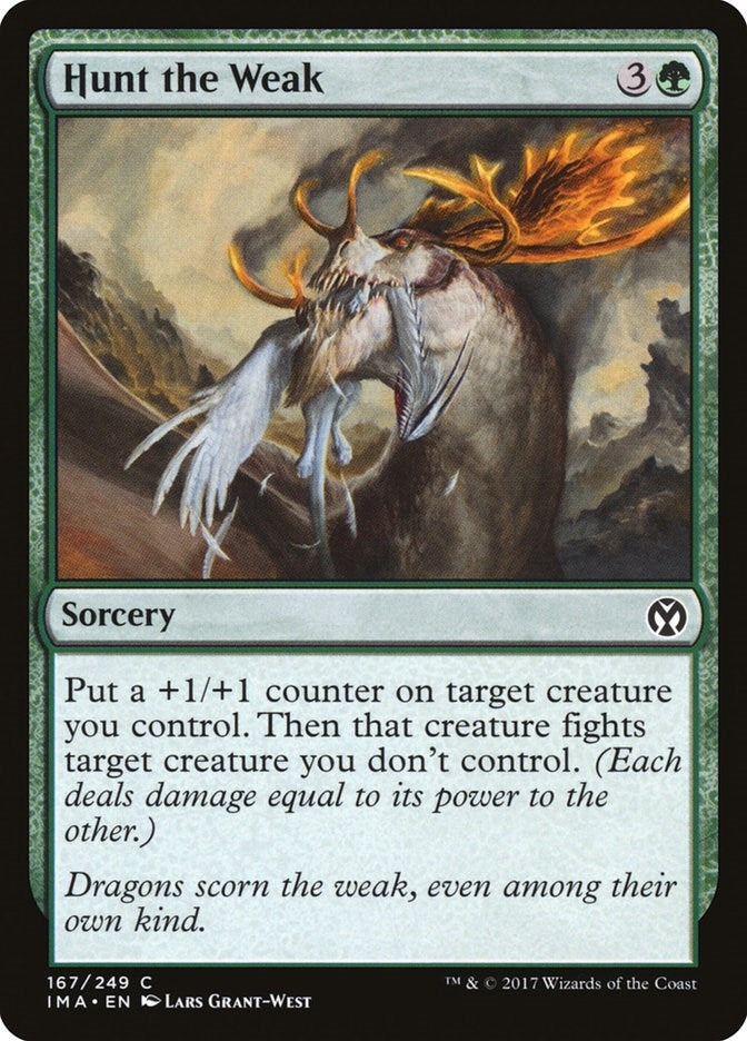 Hunt the Weak (167) [IMA] - MTG Single