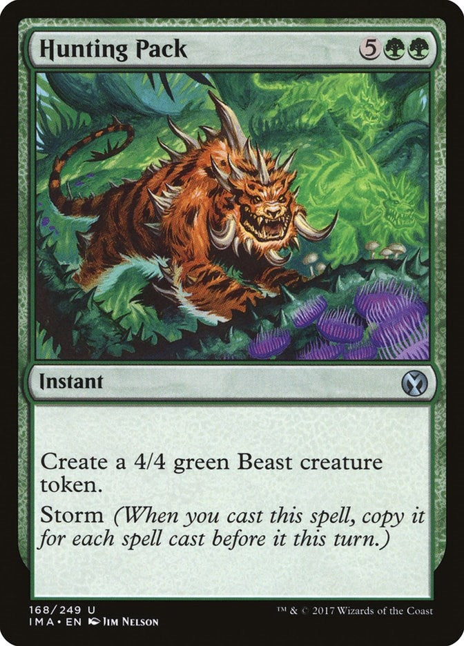Hunting Pack (168) [IMA] - MTG Single