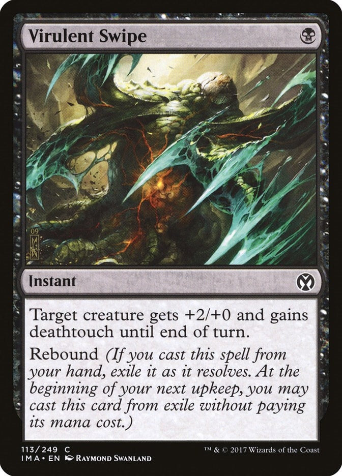 Virulent Swipe (113) [IMA] - MTG Single