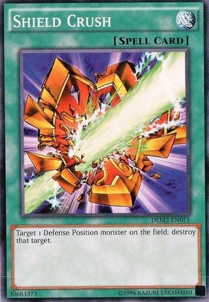 Shield Crush (2015) (DEM2) - YuGiOh Single