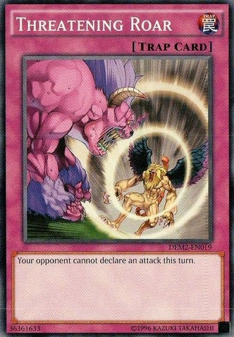 Threatening Roar (2019) (DEM2) - YuGiOh Single