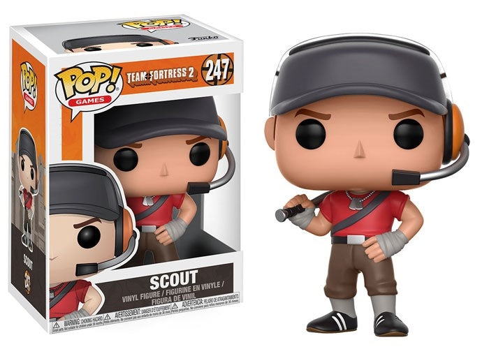 Team Fortress 2: Scout (247) [POP!] - Funko Sealed