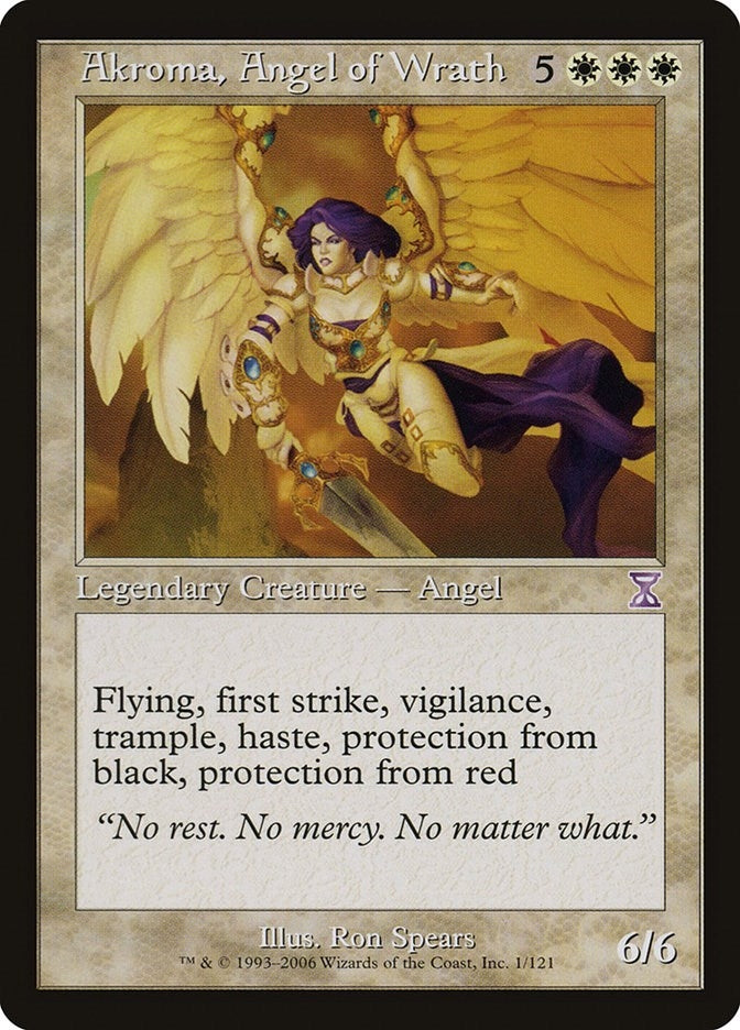 Akroma Angel of Wrath (1) [TSB] - MTG Single