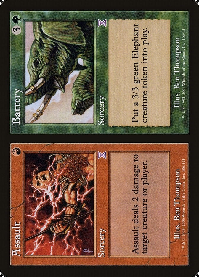 Assault // Battery (106) [TSB] - MTG Single