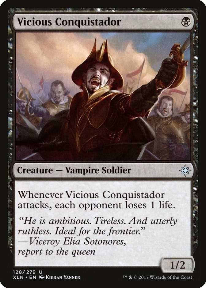 Vicious Conquistador (128) [XLN] - MTG Single