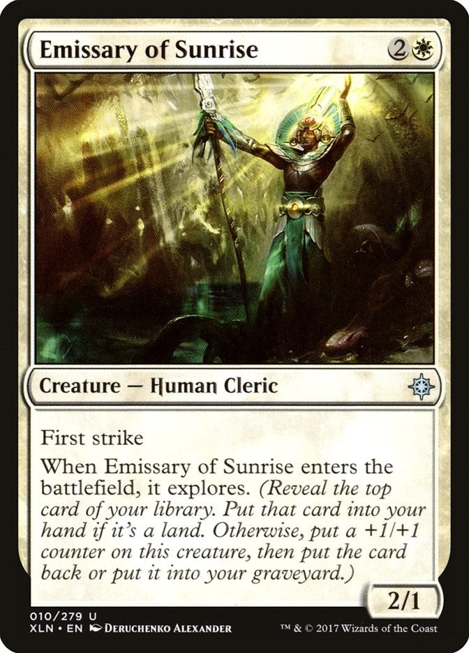 Emissary of Sunrise (10) [XLN] - MTG Single